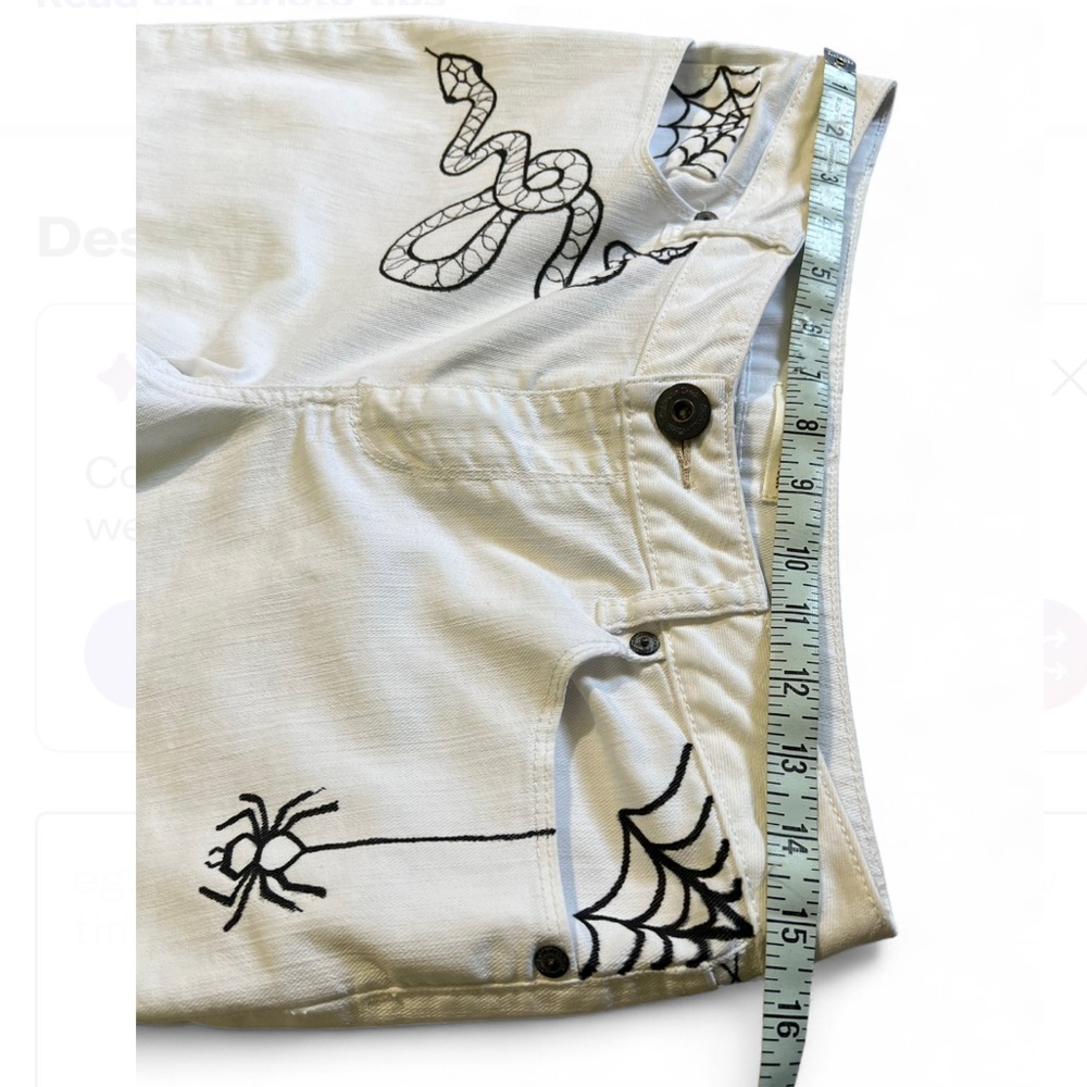 Custom White Jeans - Picture 6 of 8